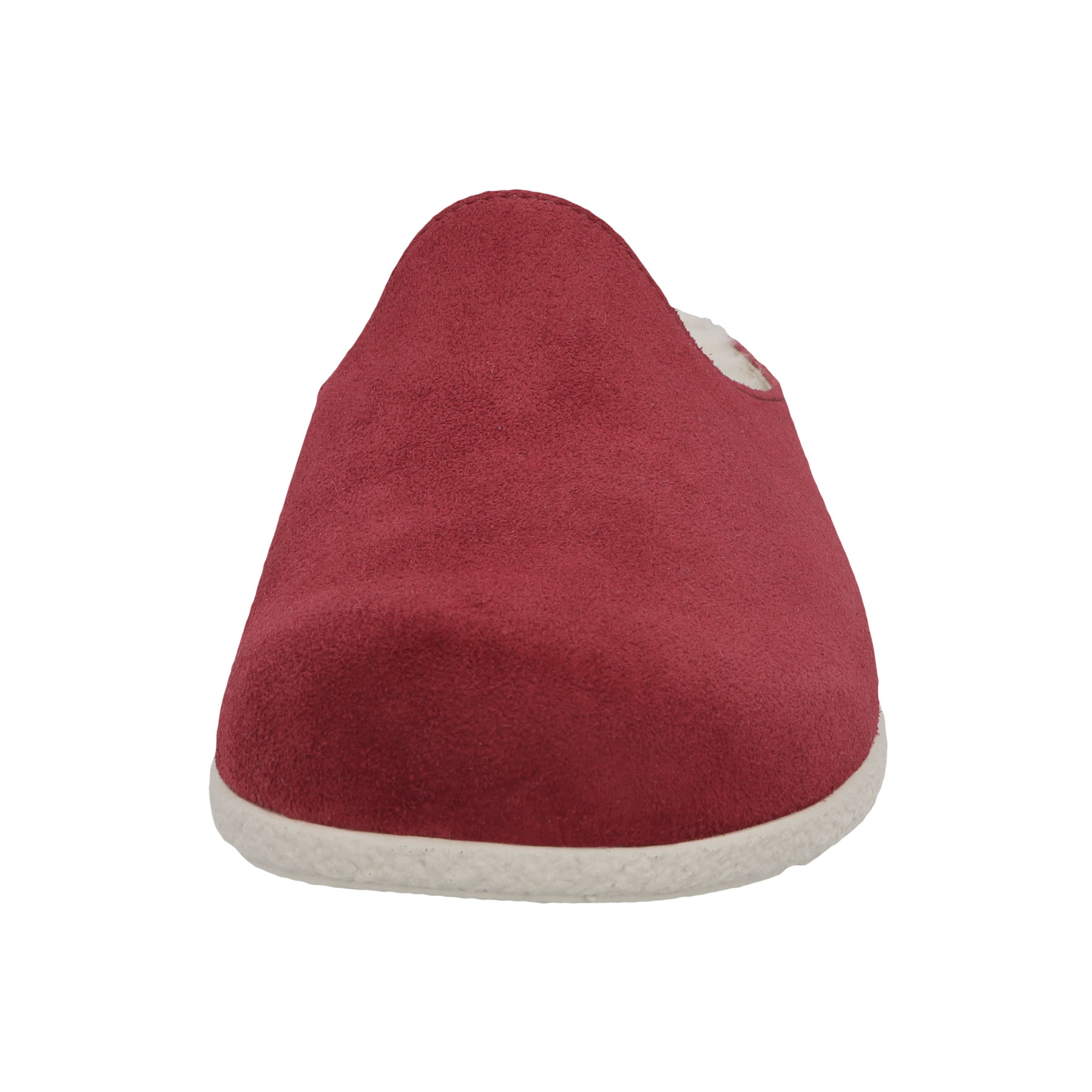 rote clogs vorderansicht