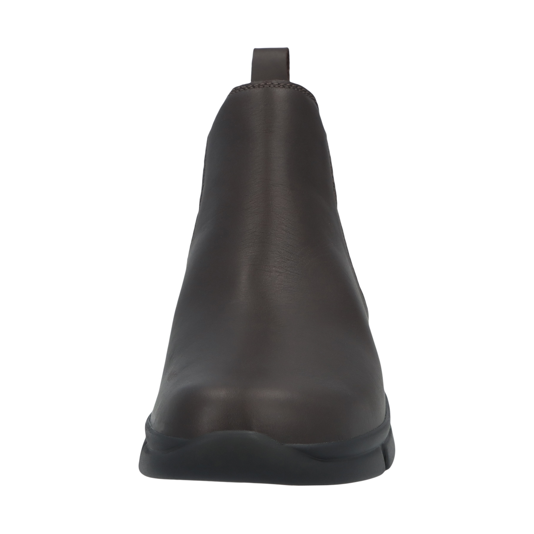 braune stiefeletten vorderansicht