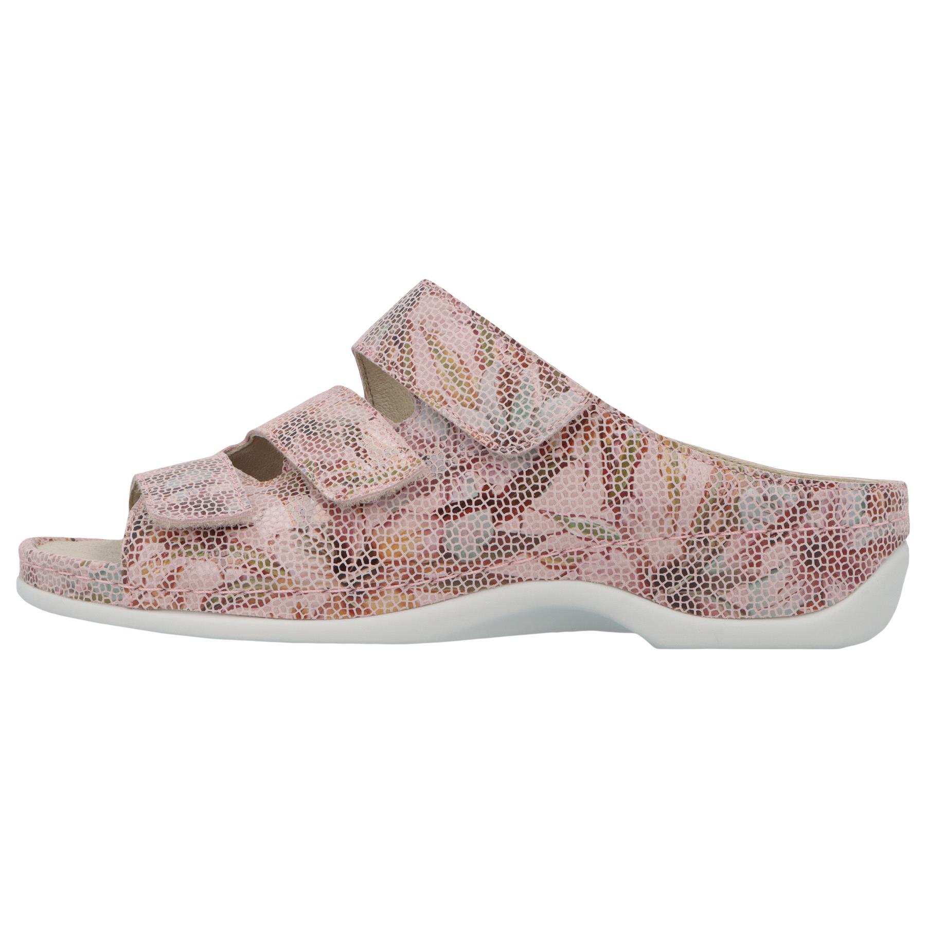 rote pantolette seitenansicht links