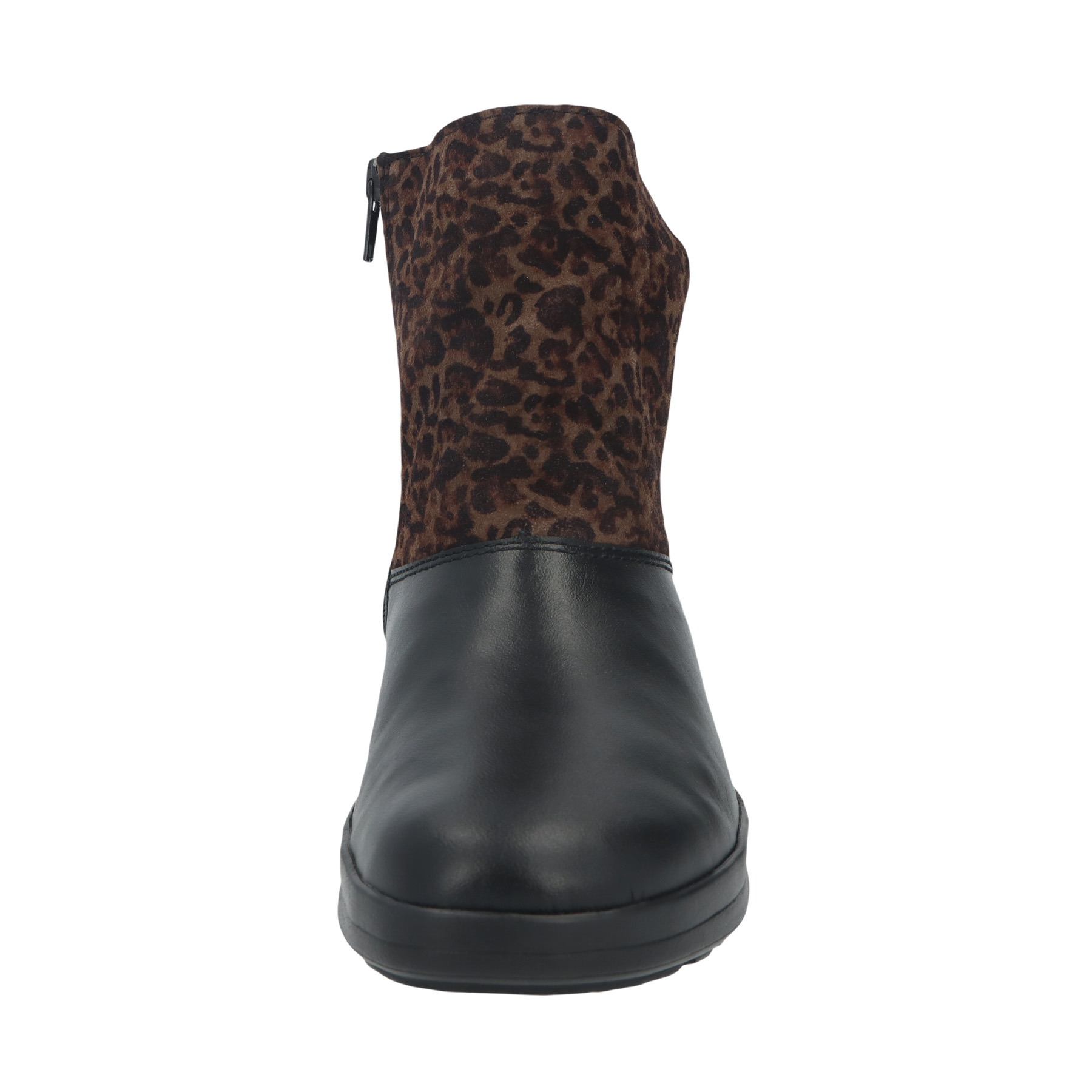 schwarze stiefeletten vorderansicht