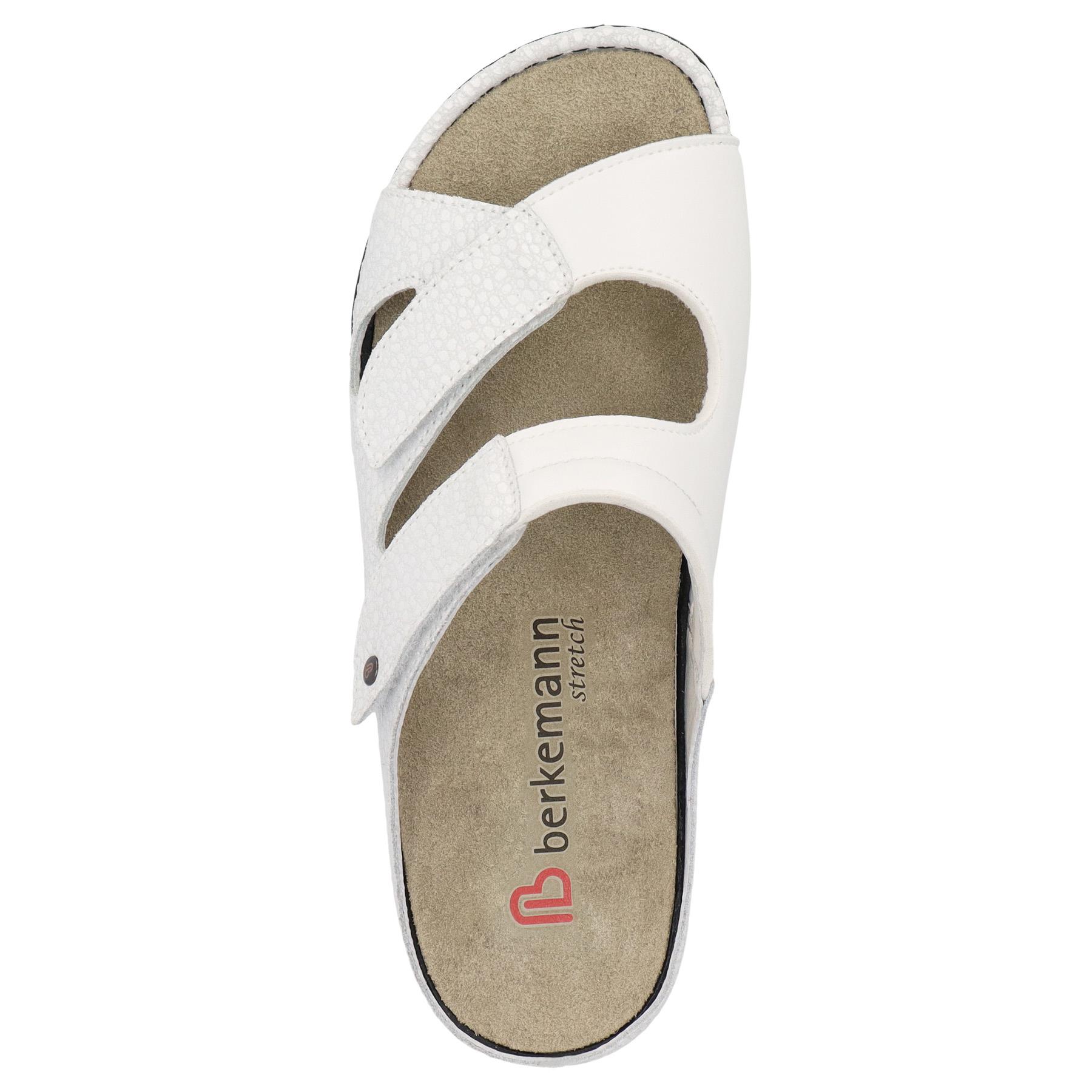 weiße pantolette draufsicht