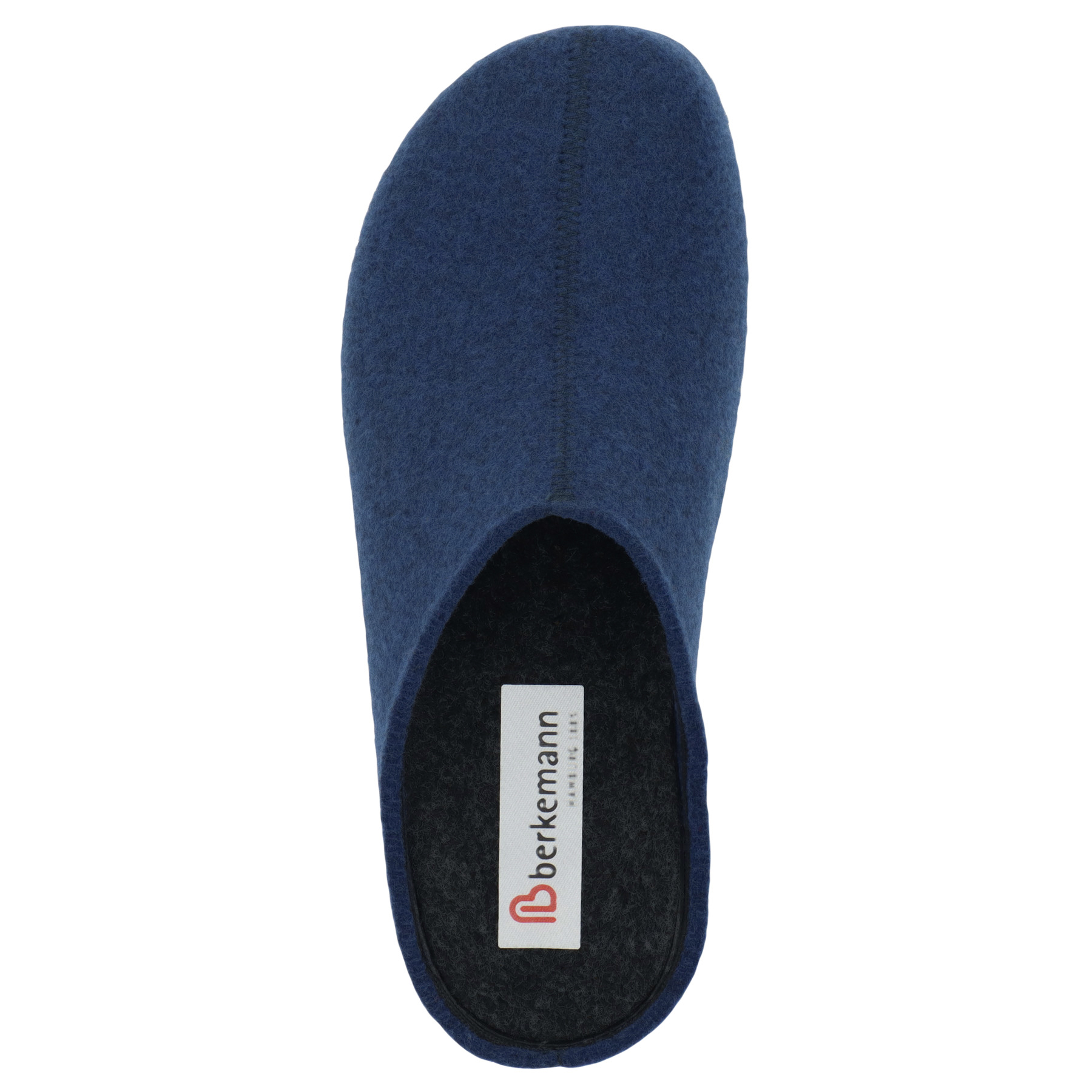 blaue hausschuhe draufsicht