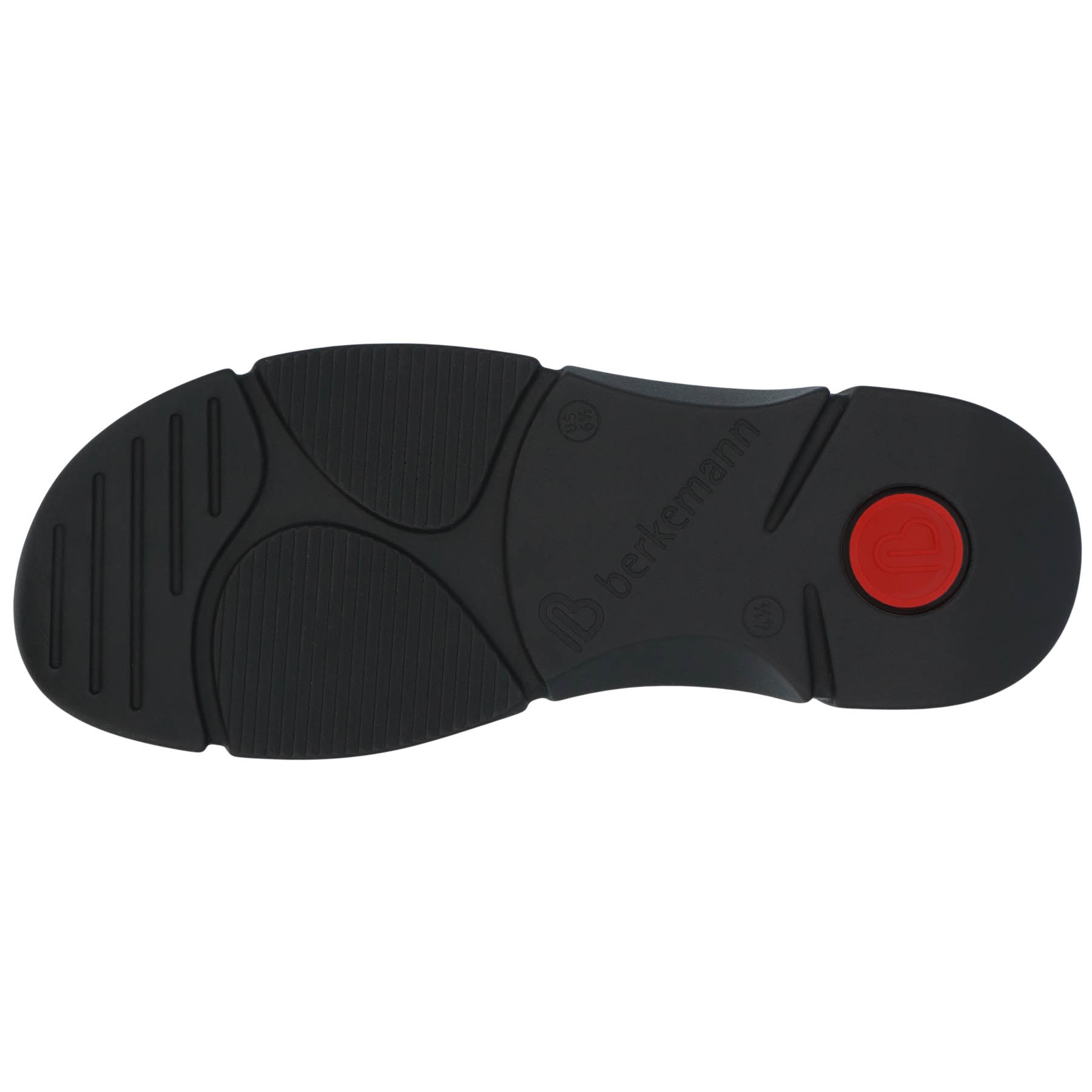 schwarze halbschuh sohlenansicht