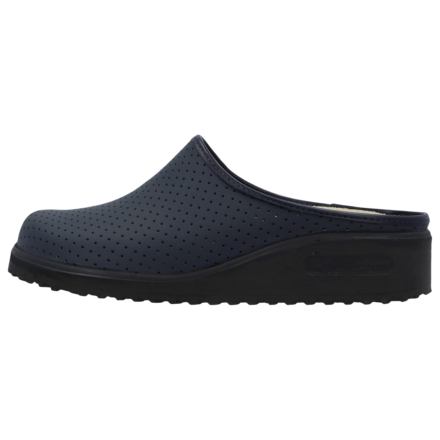 blaue berufsschuhe seitenansicht links