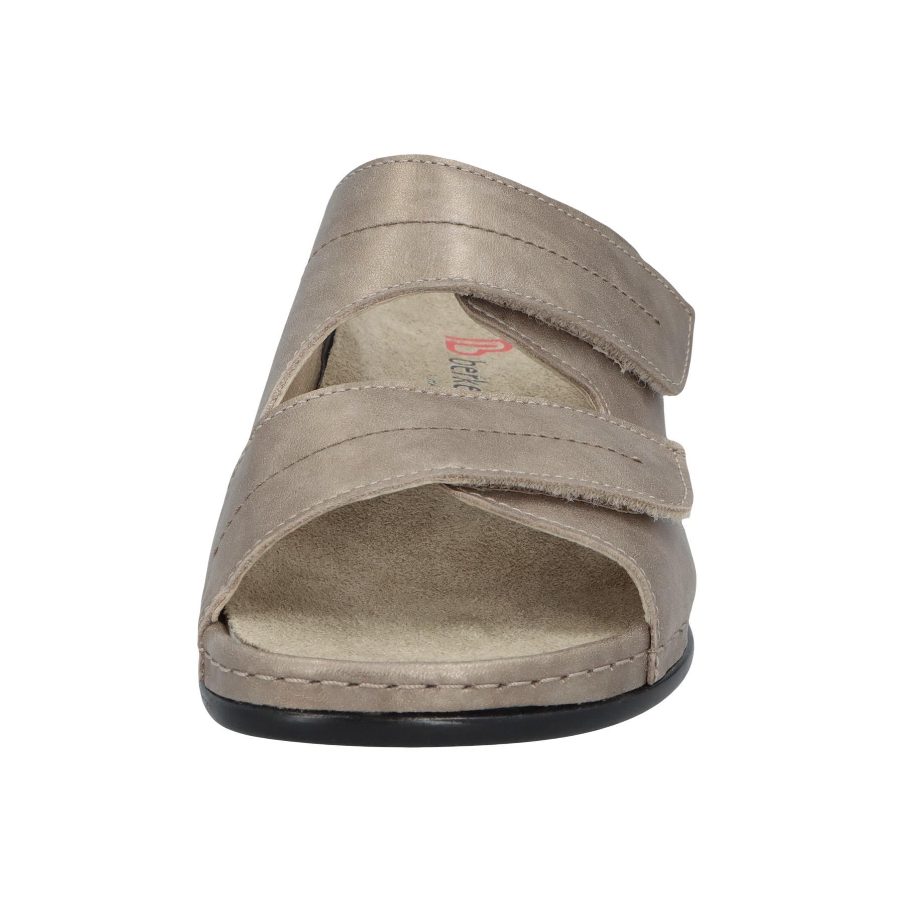 mehrfarbige pantolette vorderansicht