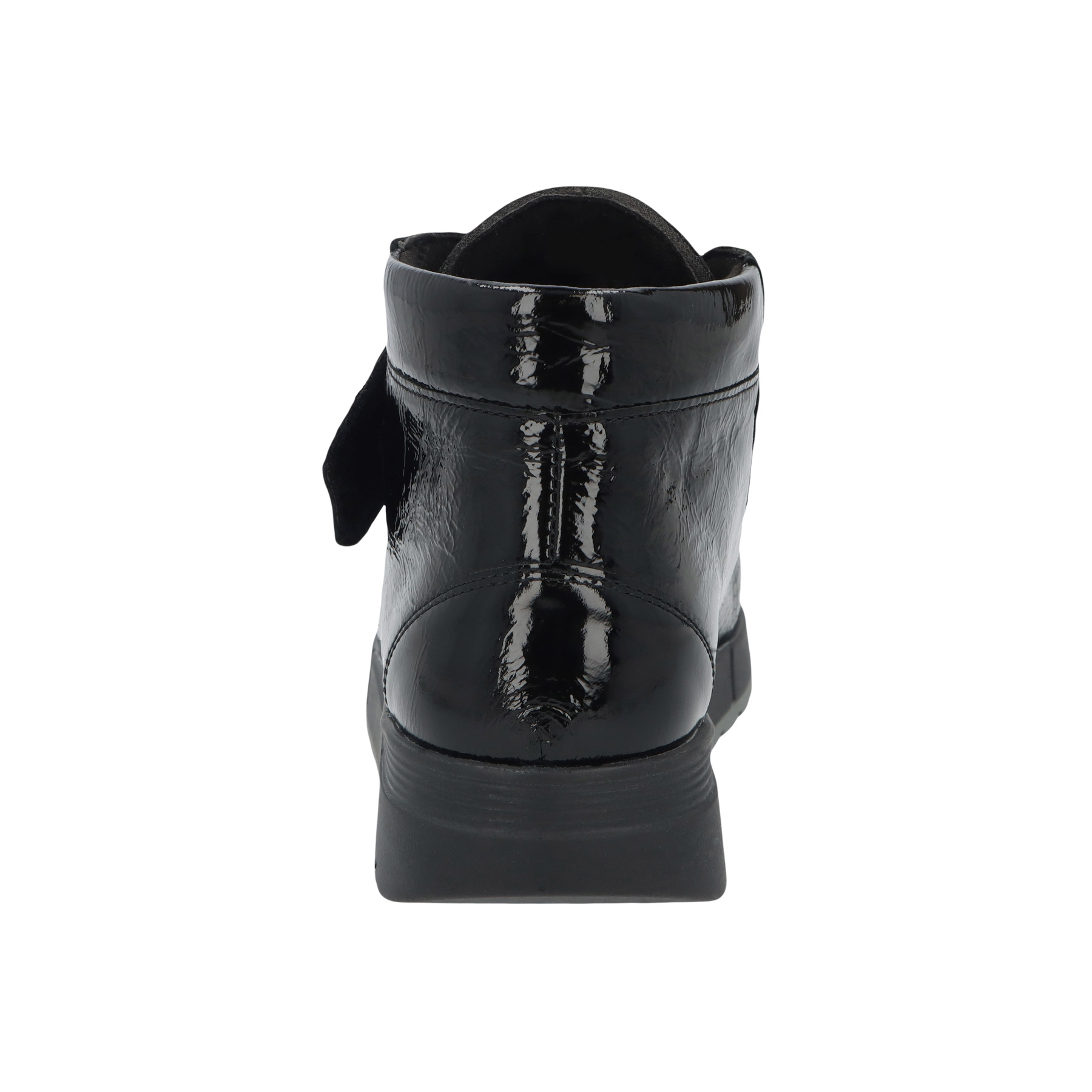 schwarze stiefeletten hinteransicht