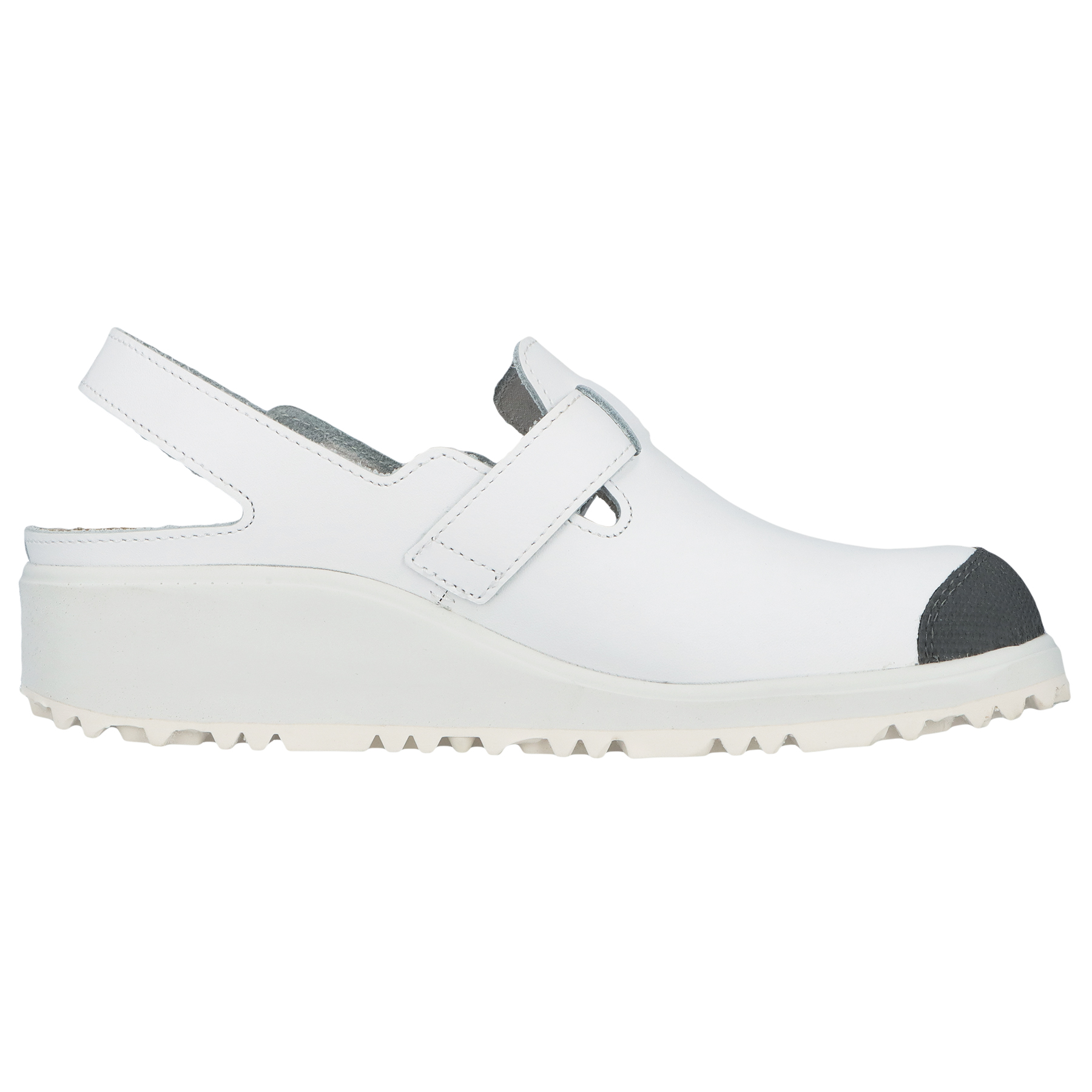 weiße berufsschuhe seitenansicht rechts