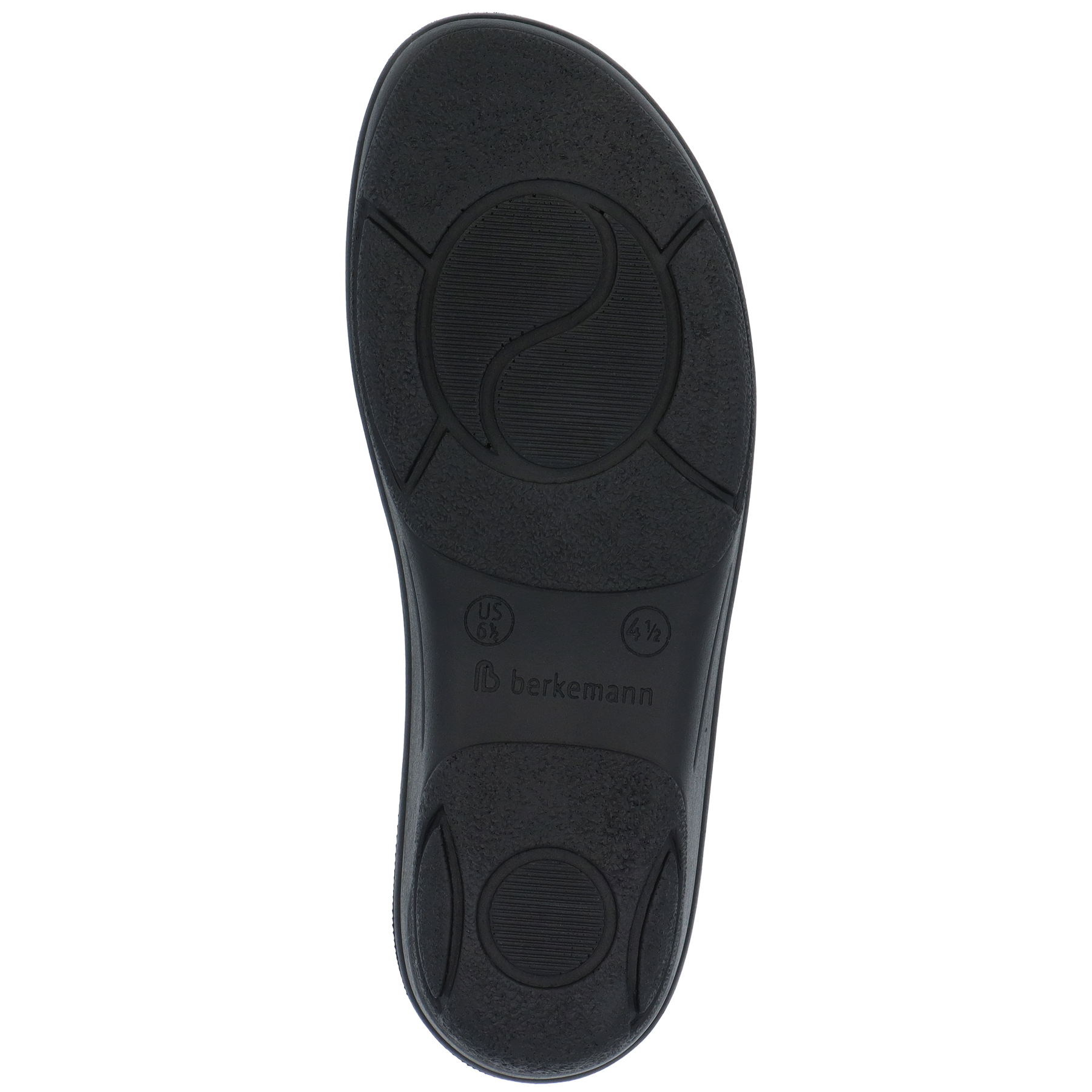 schwarze halbschuh sohlenansicht