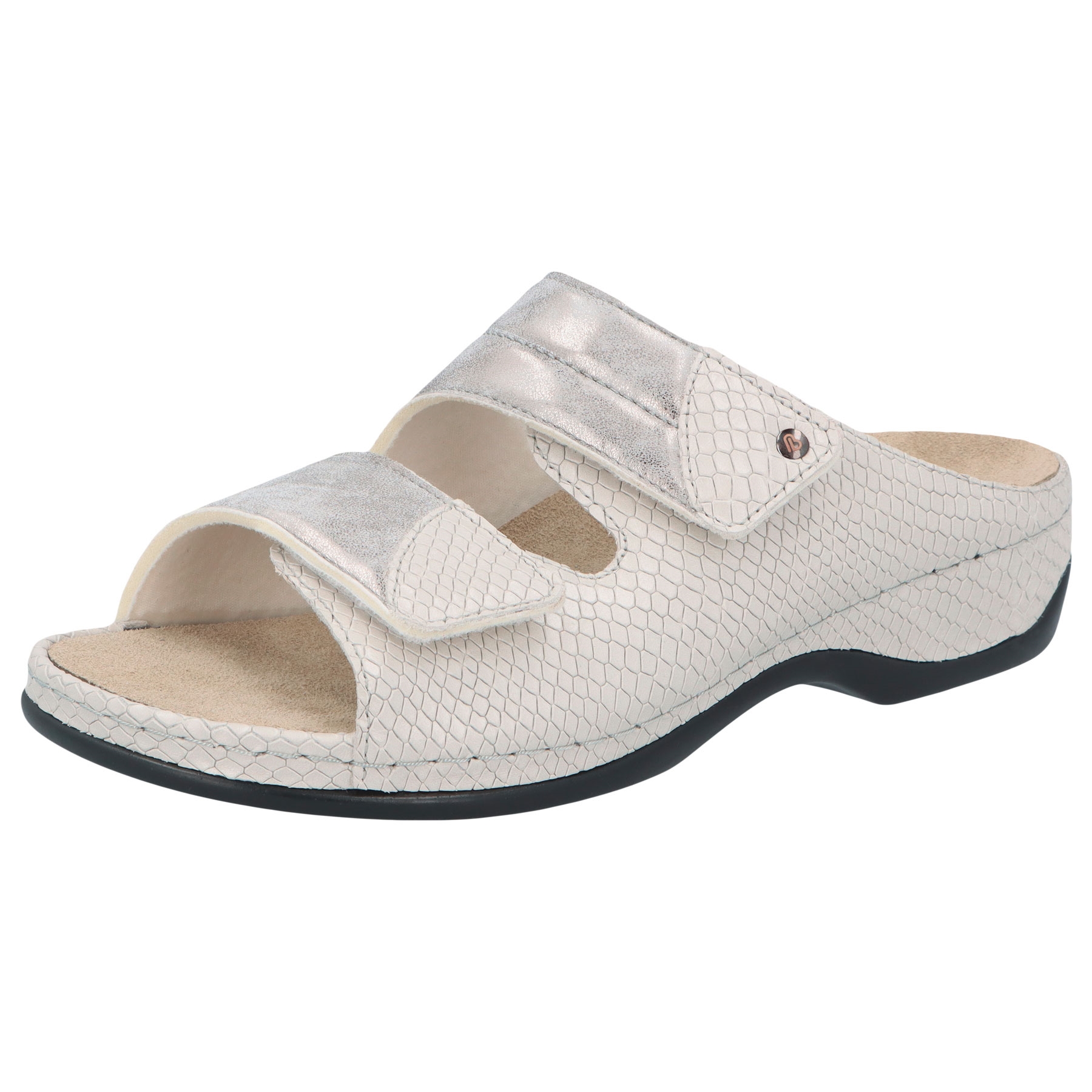 grau Prägeleder/Stretch